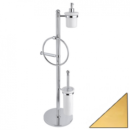 Комбинированная напольная стойка для туалета Cezares Olipm OLIMP-WBD-03/24-M золото фото