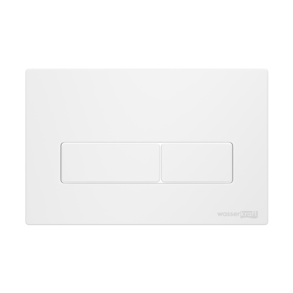 Инсталляция для подвесного унитаза WasserKRAFT Aller 10TLT.010.ME.WM03 с кнопкой, матовая белая фото