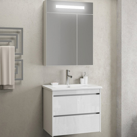 Мебель для ванной Smile Фреш 60 белая фото