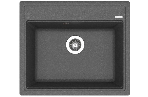 Кухонная мойка ЛИПСИ 600 Florentina 20.120.D0600.102 чёрный фото