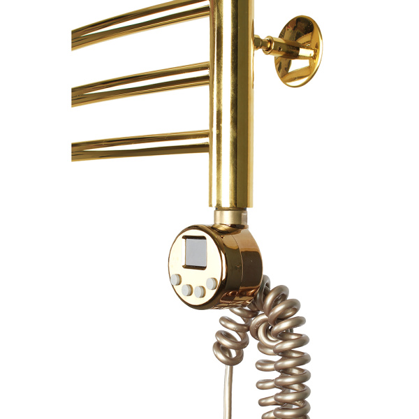 Полотенцесушитель электрический Domoterm Калипсо   Калипсо П10 500x800 ER золото фото
