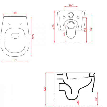 Унитаз подвесной Artceram Azuley AZV001 01 00 bi фото