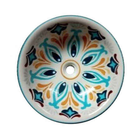 Накладная раковина Bronze de Luxe 4366 42x42 фото