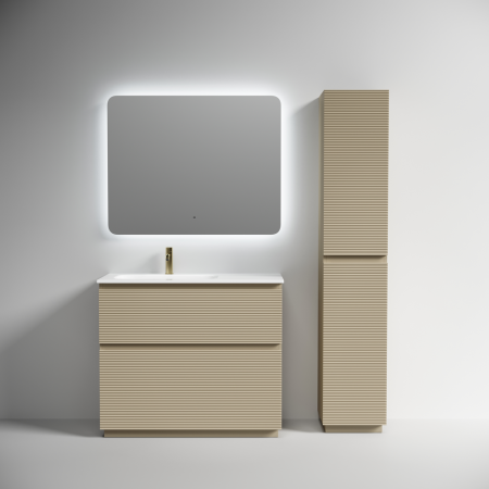 Тумба под раковину Sancos Folk Floor FL100FLCP капучино фото