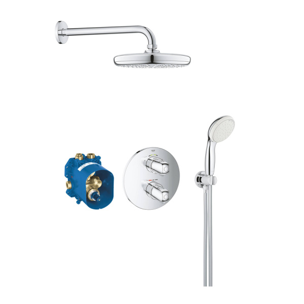 Душевая система скрытого монтажа Grohe Grohtherm 1000 Tempesta 210 34614001 фото
