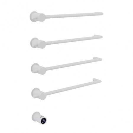 Электрический полотенцесушитель Abber Charme AH4004MW белый матовый фото