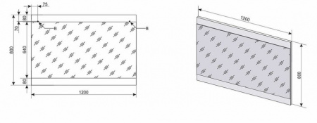 Зеркало Style Line Даллас 120 Люкс белое фото