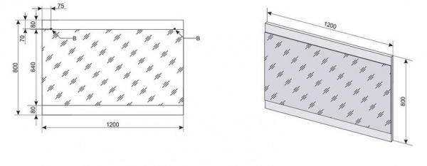 Зеркало Style Line Даллас 120 Люкс белое фото