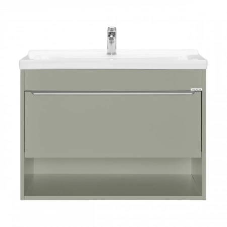 Тумба под раковину Акватон Хоуп 80 1A287301HP9D0 хаки фото