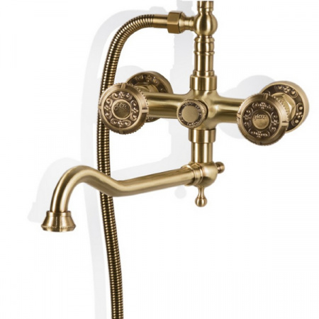 Душевая система (стойка) Bronze de Luxe Royal 10121DR фото