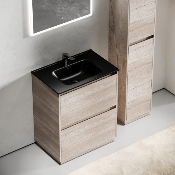 Тумба под раковину Sancos Libra Floor LB70FEG дуб галифакс натуральный фото