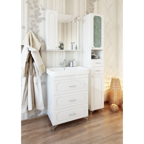 Тумба под раковину Sanflor Ксения Н0000000124 80 см фото