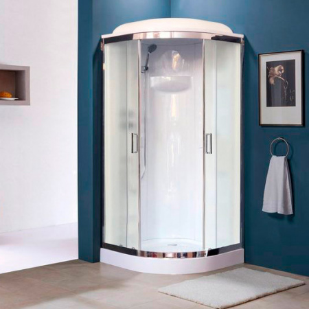 Душевая кабина Royal Bath HK RB90HK1-M-CH 90x90 фото