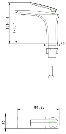 Смеситель для раковины Timo Helmi 4061/03F фото