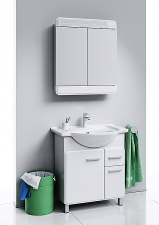 Зеркало-шкаф Aqwella Корсика 75 Kor.04.07 фото