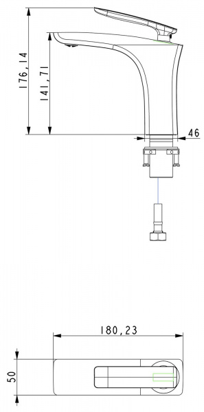Смеситель для раковины Timo Helmi 4061/03F фото