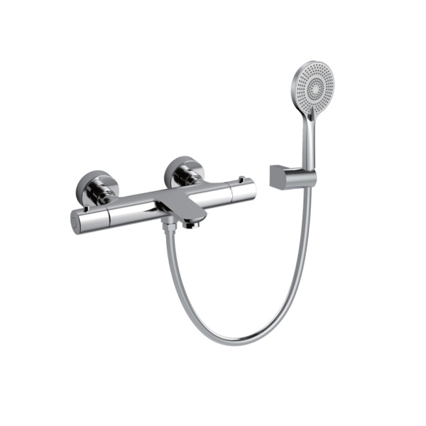 Термостатический смеситель для ванны с душем Raiber Premium Graceful RP-008 хром фото