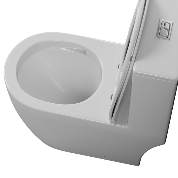 Унитаз напольный со смывом торнадо Grossman Classic GR-4484SQ с сиденьем фото