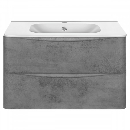 Тумба под раковину Vincea Paola VMC-2P800BT 80 см бетон фото