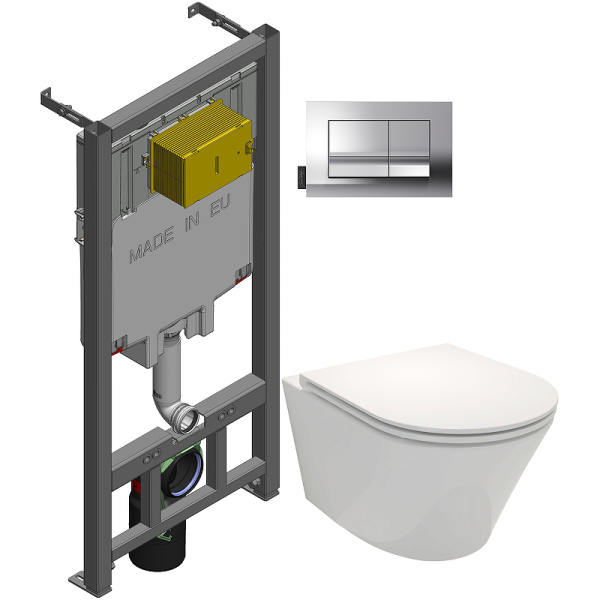 Унитаз c инсталляцией Jacob Delafon Rodin+ E21749RU-00 фото