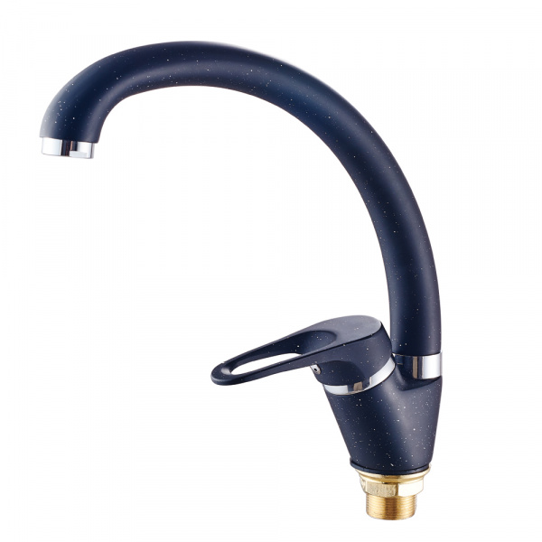 Смеситель для кухни Raiber Davis R3103 черный мрамор фото