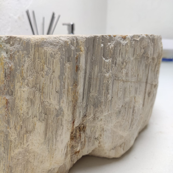 Накладная раковина из окаменелого дерева Fossil Basin OD-01339 (47*38*15) фото