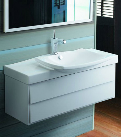 Полувстраиваемая раковина Jacob Delafon Escale E1280 100 см фото