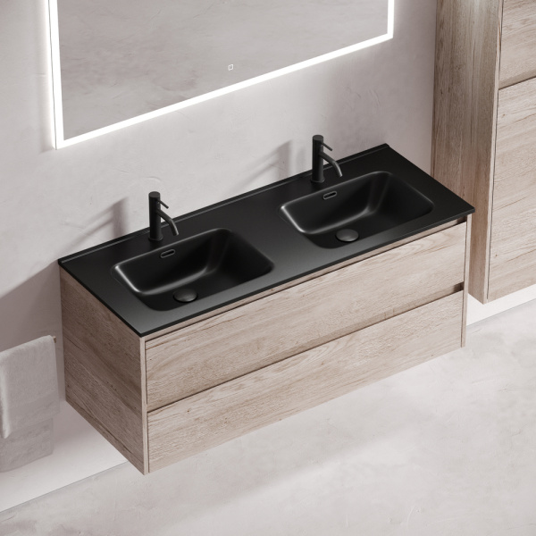 Тумба под раковину Sancos Libra LB120-2EG дуб галифакс натуральный фото