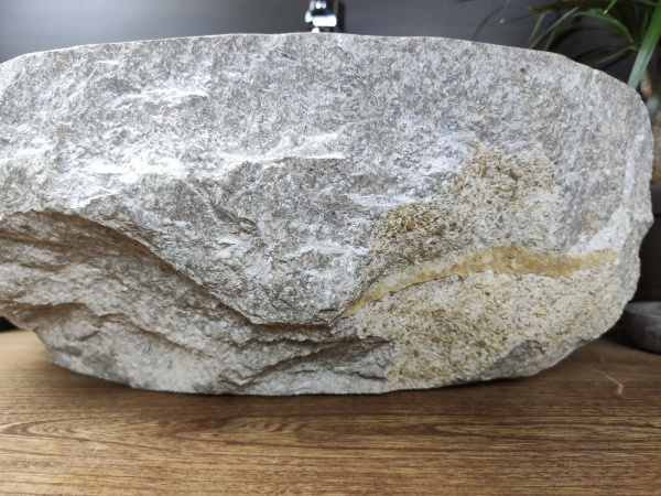 Накладная раковина из оникса Indo Erozy Grey EO-00268 фото