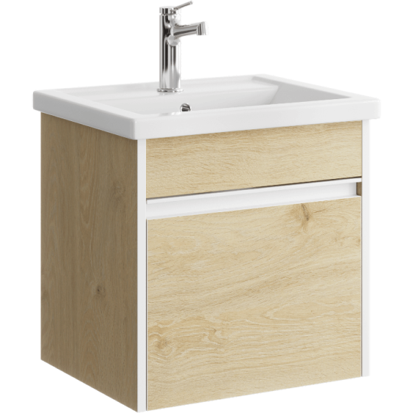 Тумба под раковину Aqwella Urban 50 URB0105DD дуб давос фото