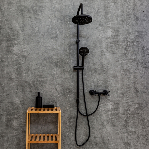 Душевая система Orange Mia M34-922b Черная фото