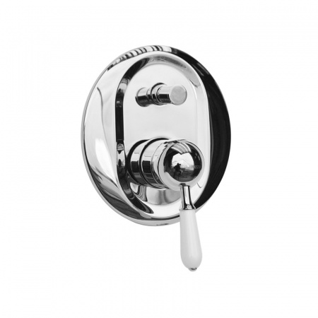 Смеситель для ванны и душа Magliezza Grosso Bianco 50147-cr фото