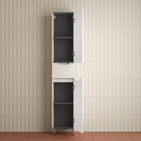 Шкаф-пенал напольный Style Line Остин ЛС-00002411 белый фото