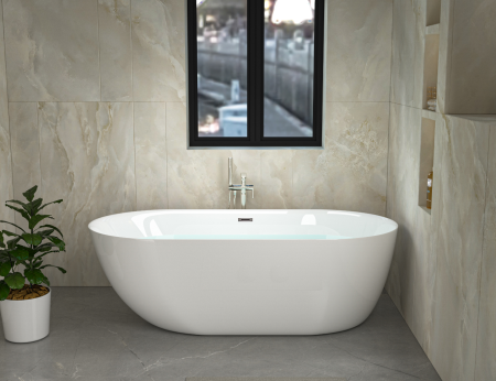 Акриловая ванна Cerutti SPA Como CT7386 170x75 фото