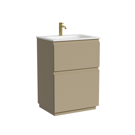 Тумба под раковину Sancos Folk Floor FL60FCP капучино фото