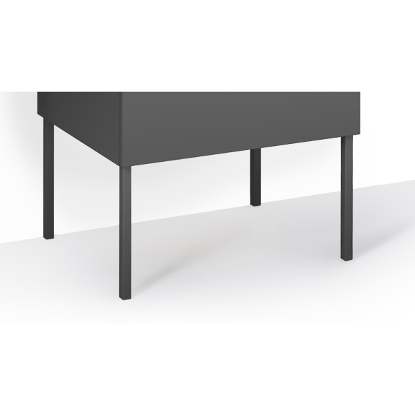 Комплект опор для тумбы Raval Leg.05.H300/RAL7012M 2 шт. фото