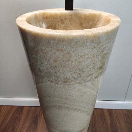 Раковина напольная из оникса Sunset ON-01344 (40*40*90) фото