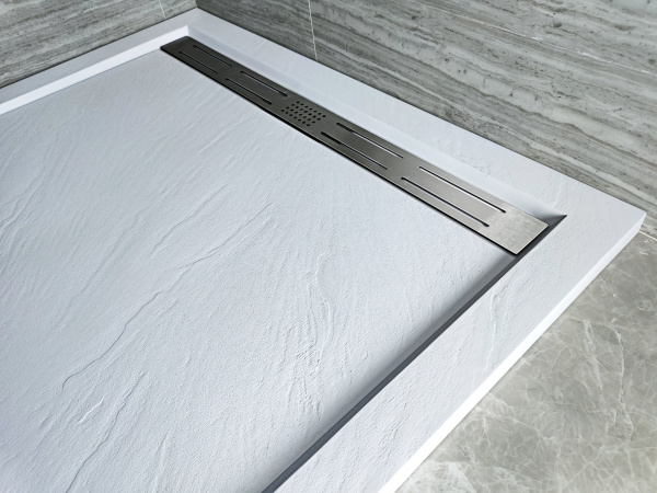 Поддон для душа Weltwasser WW TRR  80 STONE-WT Белый 80х80 фото