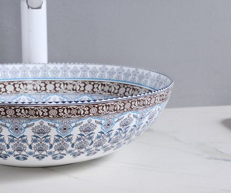 Накладная раковина Artik 1008 40x40 фото