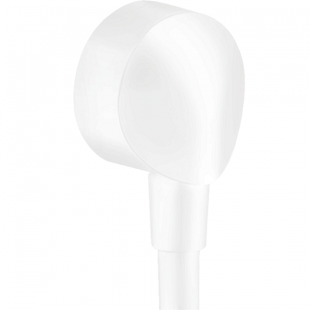 Шланговое подсоединение без клапана обратного тока Hansgrohe FixFit 27454700 белый матовый фото