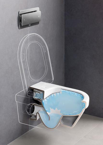 Унитаз подвесной Villeroy & Boch Architectura 5684HR01 с сиденьем soft close фото