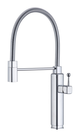 Смеситель для кухни Vincea VKF-101CH хром фото