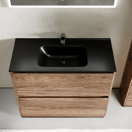 Тумба под раковину Sancos Libra Floor LB100FECH дуб чарльстон фото