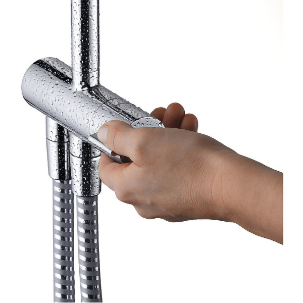 Душевая система (стойка) Hansgrohe Vernis Blend Showerpipe 200 1jet Reno 26272000 хром фото