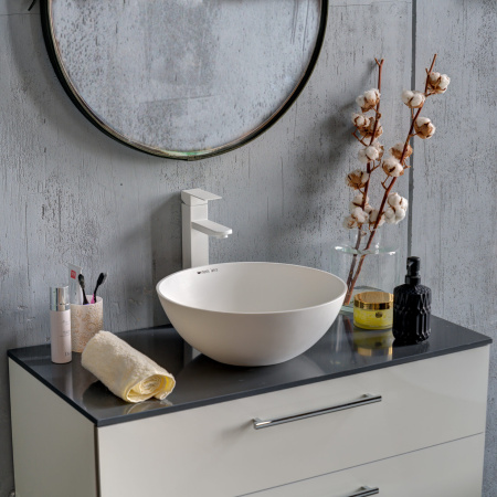 Накладная раковина Montebianco Nemi 390 20141 38x38 фото