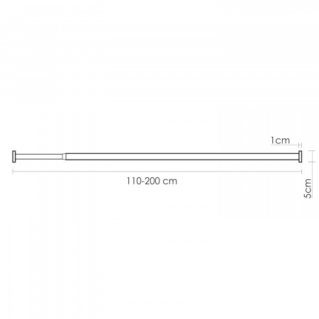 Карниз для ванной WasserKRAFT Aisch SC-551120 золото фото