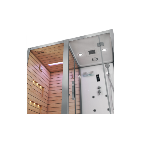 Душевая кабина с сауной Cerutti SPA Albano CT8350 180x110 фото