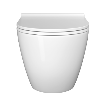 Подвесной унитаз безободковый VitrA Mia Round (Мия Раунд) 7510B003-0075 фото