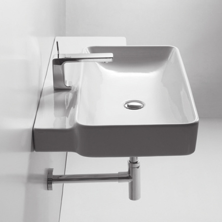 Подвесная раковина Simas Flow FL02bi*1 88 см фото