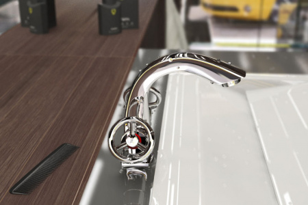 Смеситель для раковины двухвентильный New Wave sigma 19A7595 фото